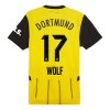 Virallinen Fanipaita Borussia Dortmund Wolf 17 Kotipelipaita 2024-25 - Miesten